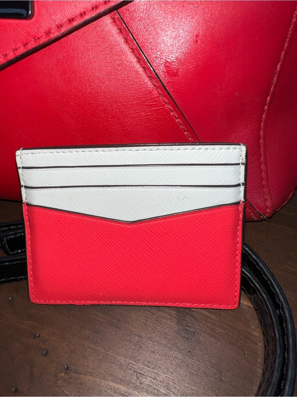 >Kate Spade Post Street Little Nadine Bag- Red - Picture 6 of 11
